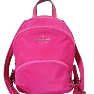 Kate Spade Karissa Nylon/Magenta/hot pink medium backpack